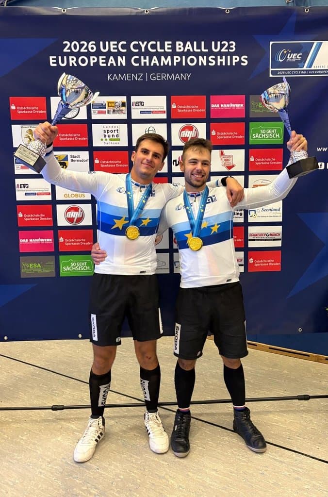 Dominik Šabata a Martin Konečný, mistři Evropy U23 2026