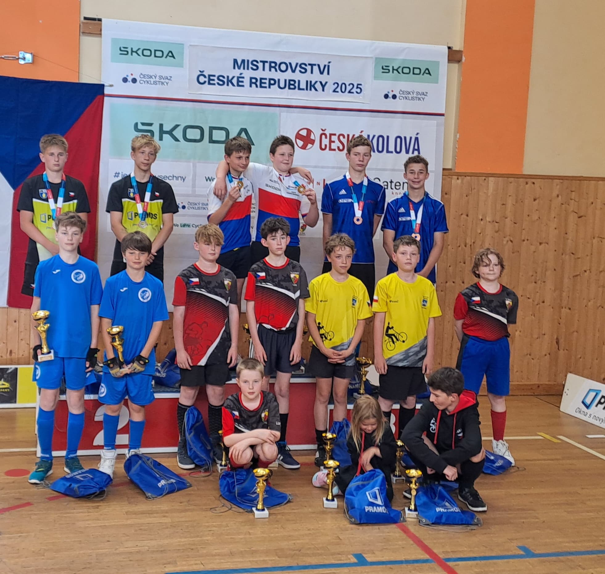 Stříbrná medaile pro Šitbořice na mistrovství ČR žáků