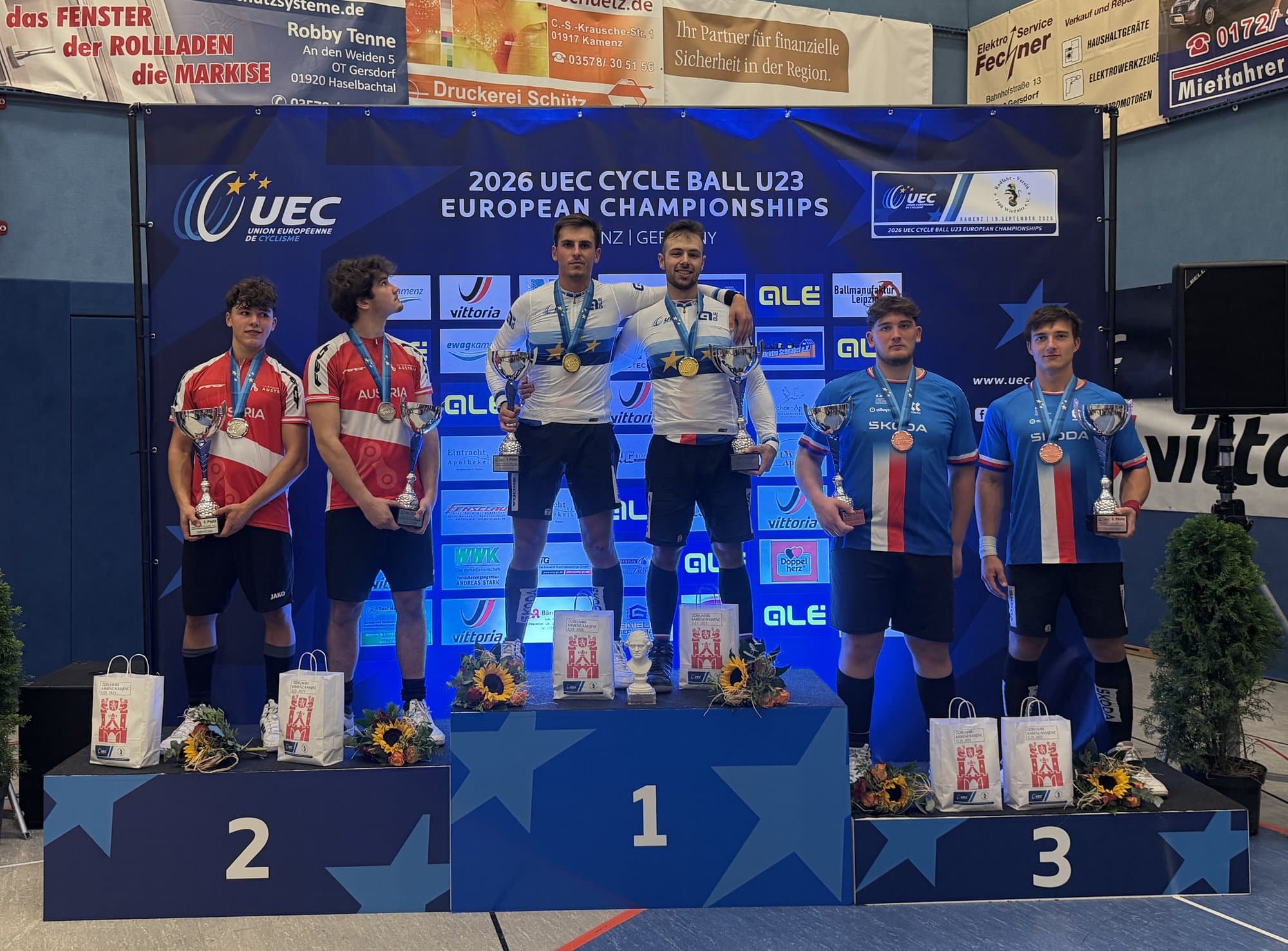 Dominik Šabata a Martin Konečný jsou mistry Evropy U23